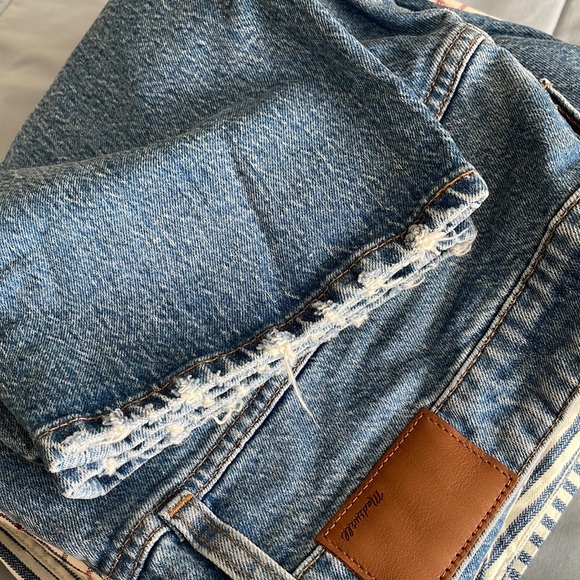 Madewell Petite Classic Straight Jeans in Corson Wash - Picture 7 of 8